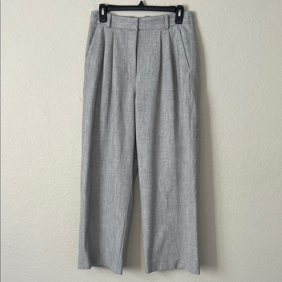 Abercrombie & Fitch Pants - Abercrombie & Fitch Sloane Tailored Wide Leg Pants Gray in Size 6